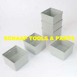 Systainer³ Organizer SYS3 ORG M + L inzetbakjes box 100 x 100 x 68 per 6 verpakt | 204860